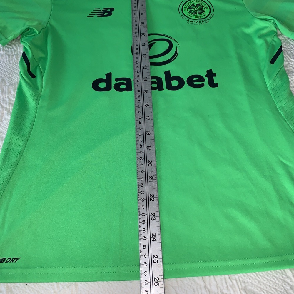 Celtic 50th 2017 Football shirt soccer FC Third New Balance jersey Shirt Women 8 - Picture 7 of 10
